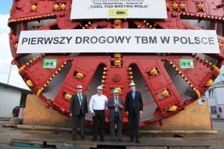 Uroczysty odbiór maszyny TBM w Schwanau / fot. Quality Studio dla www.inzynieria.com (13 września 2012 r.)