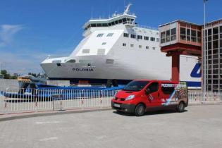 Prace na polskim wybrzeżu. Fot. Zakład Usługowo-Handlowy Womar Wojciech Krawczyk