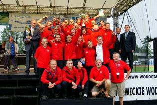 Spartakiada 2012 - zwycięska drużyna Katowickich Wodociągów / fot. z archiwum Katowickich Wodociągów S.A.