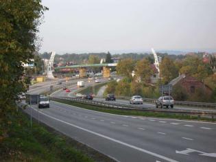 Kładka dla pieszych w Gaju. Fot. z archiwum GDDKiA O/Kraków