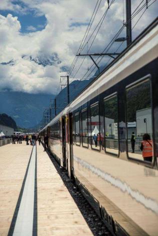 Otwarcie najdłuższego tunelu kolejowego świata. Tunel Gotarda ma 57 km. Fot. Gottardo2016