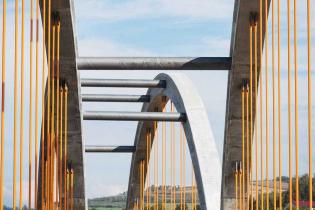 Most kolejowy w Dąbrówce. Fot. z archiwum Skanska S.A.