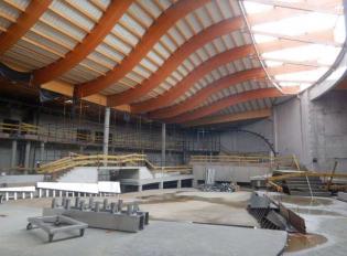 Powstaje pierwszy w Polsce aquapark zasilany biogazem z oczyszczalni ścieków. Fot.parkwodnytychy.pl