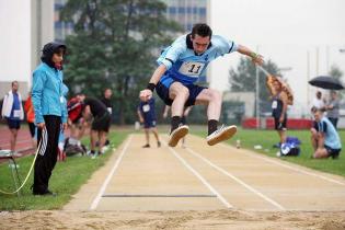 Spartakiada 2012 - skok w dal mężczyzn / fot. z archiwum Katowickich Wodociągów S.A.