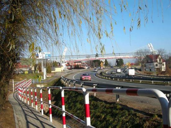 Zdjęcie Kładka dla pieszych w Gaju. Fot. z archiwum GDDKiA O/Kraków