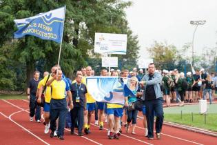 Otwarcie Spartakiady 2012 - przedstawiciele Oczyszczalni Ścieków 