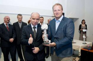 Robert Osikowicz z firmy Robert Osikowicz Engineering oraz Raymond Petiet z firmy NORMAG b.v. / fot. Quality Studio dla www.inzynieria.com