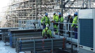 Budowa bloków nr 5 i 6 w Elektrowni Opole. Fot. PGE GiEK SA Oddział Elektrownia Opole
