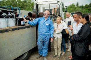 Aplikacja w Wałbrzychu. Fot. z archiwum 3M Poland sp. z o.o.