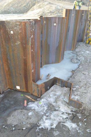 Budowa Nabrzeża Bułgarskiego i Nabrzeża Zamykającego w Porcie Gdynia. Fot. ArcelorMittal