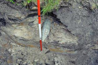 Kret załogi Terra Thaler Sebastian Grygorcewicz w komorze odbiorczej. Fot. Quality Studio dla www.inzynieria.com