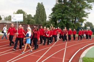 Otwarcie Spartakiady 2012 - reprezentacja Katowickich Wodociągów S.A. / fot. Quality Studio dla www.inzynieria.com