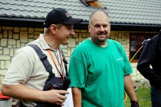 Krzysztof Kublik i Mike Walk z załogi JL Maskiner w Polsce sp. z o.o. - Hammerhead Fot. Quality Studio dla www.inzynieria.com