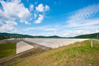 Zbiornik wodny Świnna Poręba i infrastruktura towarzysząca. Fot. z archiwum Skanska S.A.