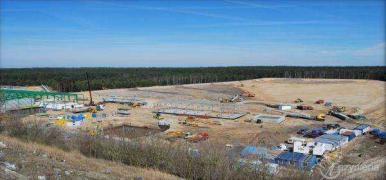 Prowadzenie prac budowlanych, marzec 2009 r. Fot. MPO sp. z o.o. w Toruniu