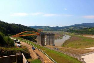 Zbiornik wodny Świnna Poręba i infrastruktura towarzysząca. Fot. z archiwum Skanska S.A.