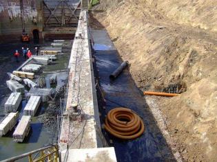 Remont Śluzy Brdyujście. Fot. z archiwum RZGW w Gdańsku