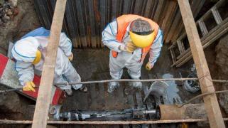 Aplikacja w Wałbrzychu. Fot. z archiwum 3M Poland sp. z o.o.