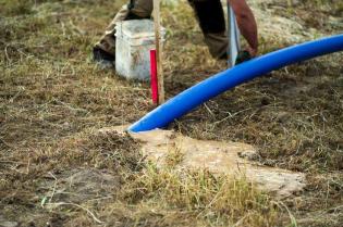 Początek instalacji /  fot. inzynieria.com