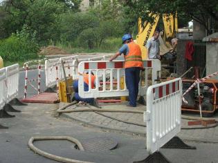 W trakcie prac... / Fot. Oczyszczalnia Śródmieście, fs.zabrze.pl