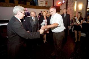 Nagroda TYTAN w kategorii europejski projekt w technologiach bezwykopowych przyznana została konsorcjum firm: HYDROBUDOWA 9 S.A., P.R.G. \