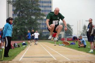 Spartakiada 2012 - skok w dal mężczyzn / fot. z archiwum Katowickich Wodociągów S.A.