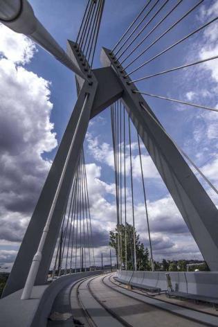 Budowa estakady tramwajowej w Krakowie. Fot. Mota Engil Central Europe