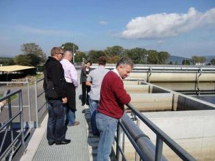 Zwiedzanie oczyszczalni ścieków w Żywcu / fot. Hubert Klikowicz, AVK ARMADAN sp. z o. o.