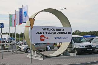 Wystawa maszyn i urządzeń w trakcie bydgoskich targów WOD-KAN 2011. Fot. www.inzynieria.com