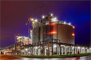 Terminal LNG w Świnoujściu, październik 2015 r. Fot. Polskie LNG S.A.