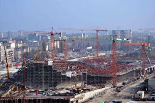 Budowa dworca Łódź Fabryczna. Fot. NLF Torpol-Astaldi s.c.