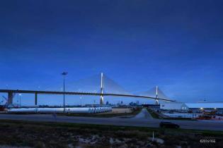 Wizualizacja Harbor Bridge. Źródło: www.harborbridgeproject.com