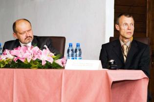 Członkowie prezydium: dr hab. inż. Adam Wysokowski, prof. Uniwersytetu Zielonogórskiego i dr inż. Andrzej Kolonko, Politechnika Wrocławska / fot. inzynieria.com