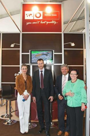 Wystawa maszyn i urządzeń w trakcie bydgoskich targów WOD-KAN 2011. Fot. www.inzynieria.com