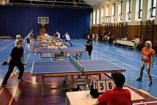 Spartakiada 2012 - tenis stołowy kobiet / fot. z archiwum Katowickich Wodociągów S.A.