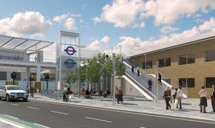 Tak będzie wyglądać stacja Custom House. Fot. Crossrail