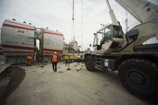 Montaż urządzenia TBM na stacji Rondo Daszyńskiego  / fot. inzynieria.com