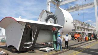 Komora dekompresyjna. Fot. Gdańskie Inwestycje Komunalne sp. z o.o. (stan na 2 sierpnia 2012 r.)