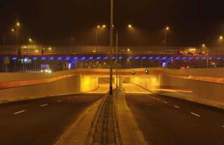 Tunel pod Rondem Ofiar Katynia. Fot. www.inzynieria.com