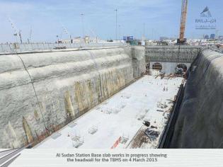 Budowa metra w katarskiej stolicy. Fot. QATAR RAIL