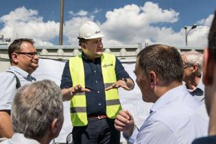 Wycieczka techniczna na budowę wieżowców w ramach projektu Sienna Towers w Warszawie / fot. Quality Studio dla www.inzynieria.com