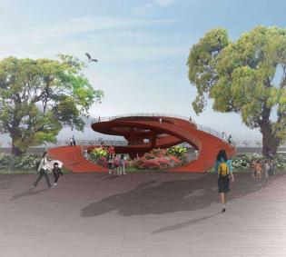 Wizualizacja z archiwum WXY architecture + urban design