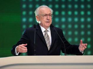 Przewodniczący Rady Nadzorczej Herrenknecht AG Lothar Späth. Fot. Herrenknecht AG