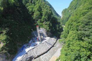 Stan budowy na 16.07.2012 r. / fot. z archiwum The SK MOST Group of companies (www.skmost2014.com)