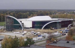 Powstaje pierwszy w Polsce aquapark zasilany biogazem z oczyszczalni ścieków. Fot.parkwodnytychy.pl
