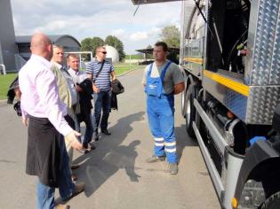 Zwiedzanie oczyszczalni ścieków w Żywcu / fot. Hubert Klikowicz, AVK ARMADAN sp. z o. o.