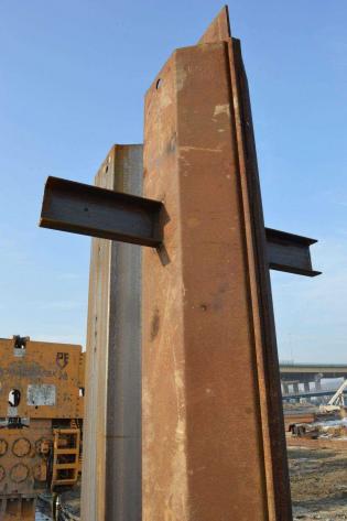 Budowa Nabrzeża Bułgarskiego i Nabrzeża Zamykającego w Porcie Gdynia. Fot. ArcelorMittal