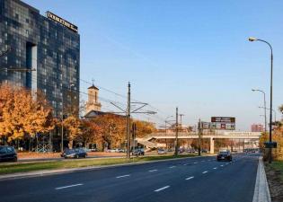 Trasa W-Z w Łodzi. Źródło: Archiwum Miasta Łodzi