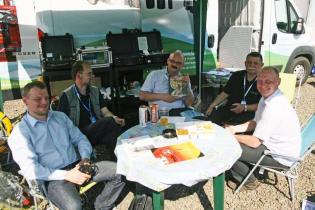 Wystawa maszyn i urządzeń w trakcie bydgoskich targów WOD-KAN 2011. Fot. www.inzynieria.com