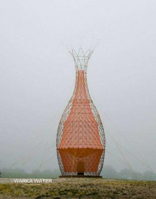 Projekt WarkaWater Tower. Źródło: The Warka Water V5